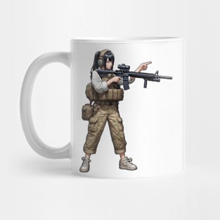 Tactical Girl Mug